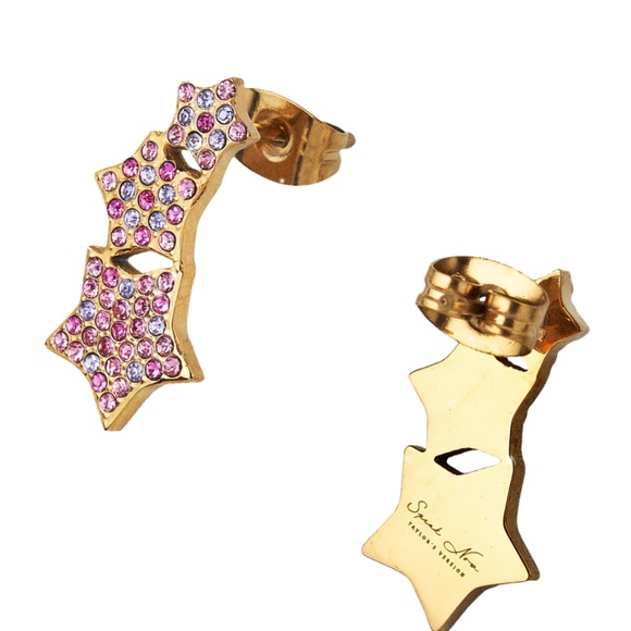 Taylor Swift - Speak Now (Taylor's Version) Sparks Fly Earrings - NEW - Picture 2 of 5